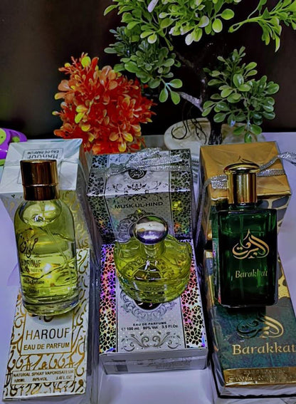 Three perfumes for the price of one