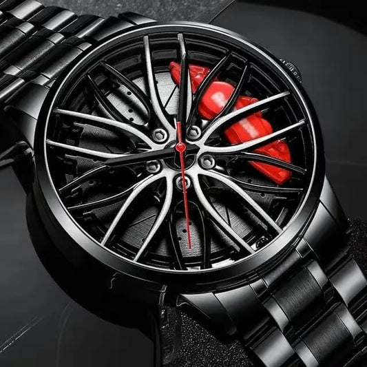 Last offer this watch perimium wheel design watch